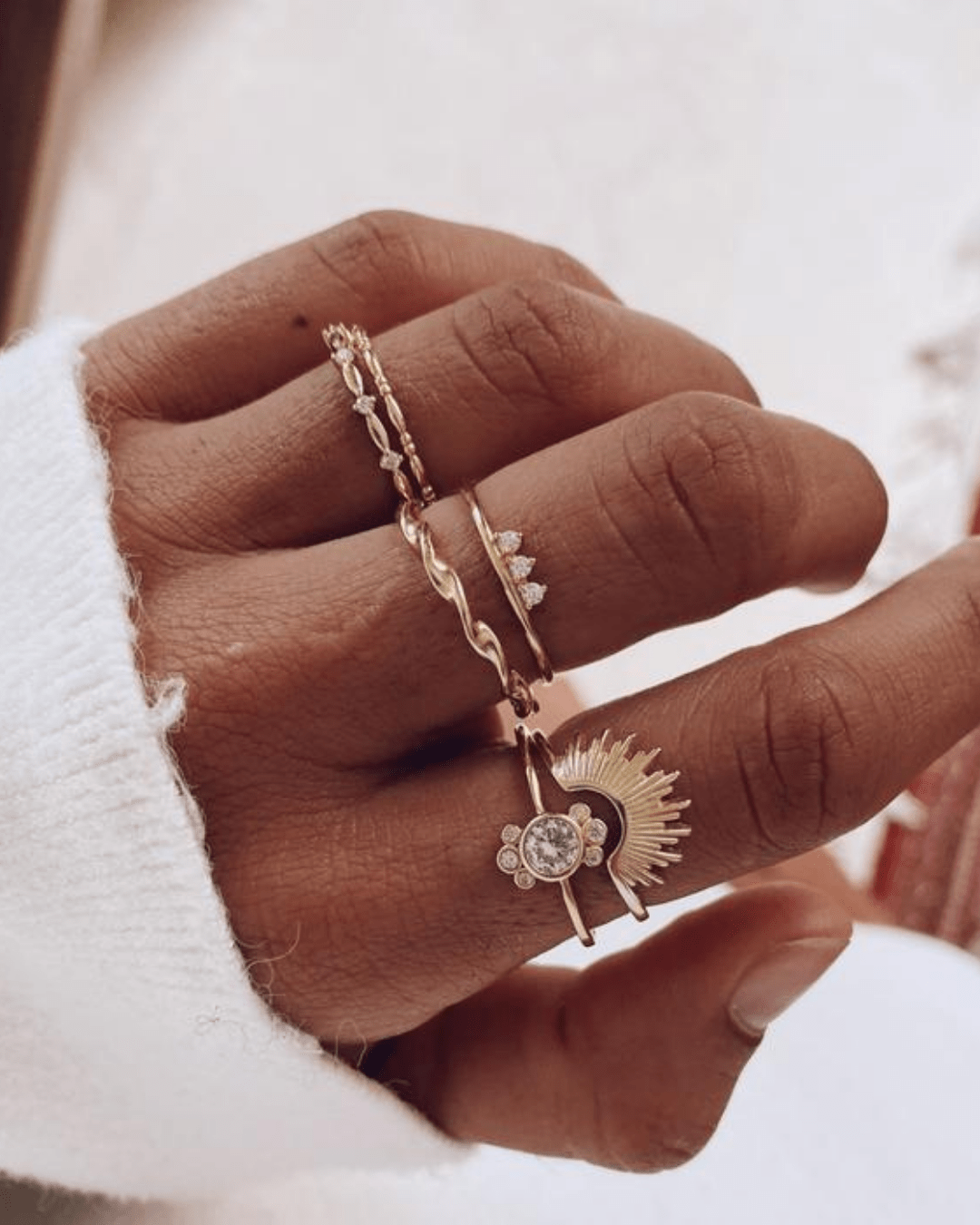 LAST CHANCEheyloveAnillo daisy oro | heylove