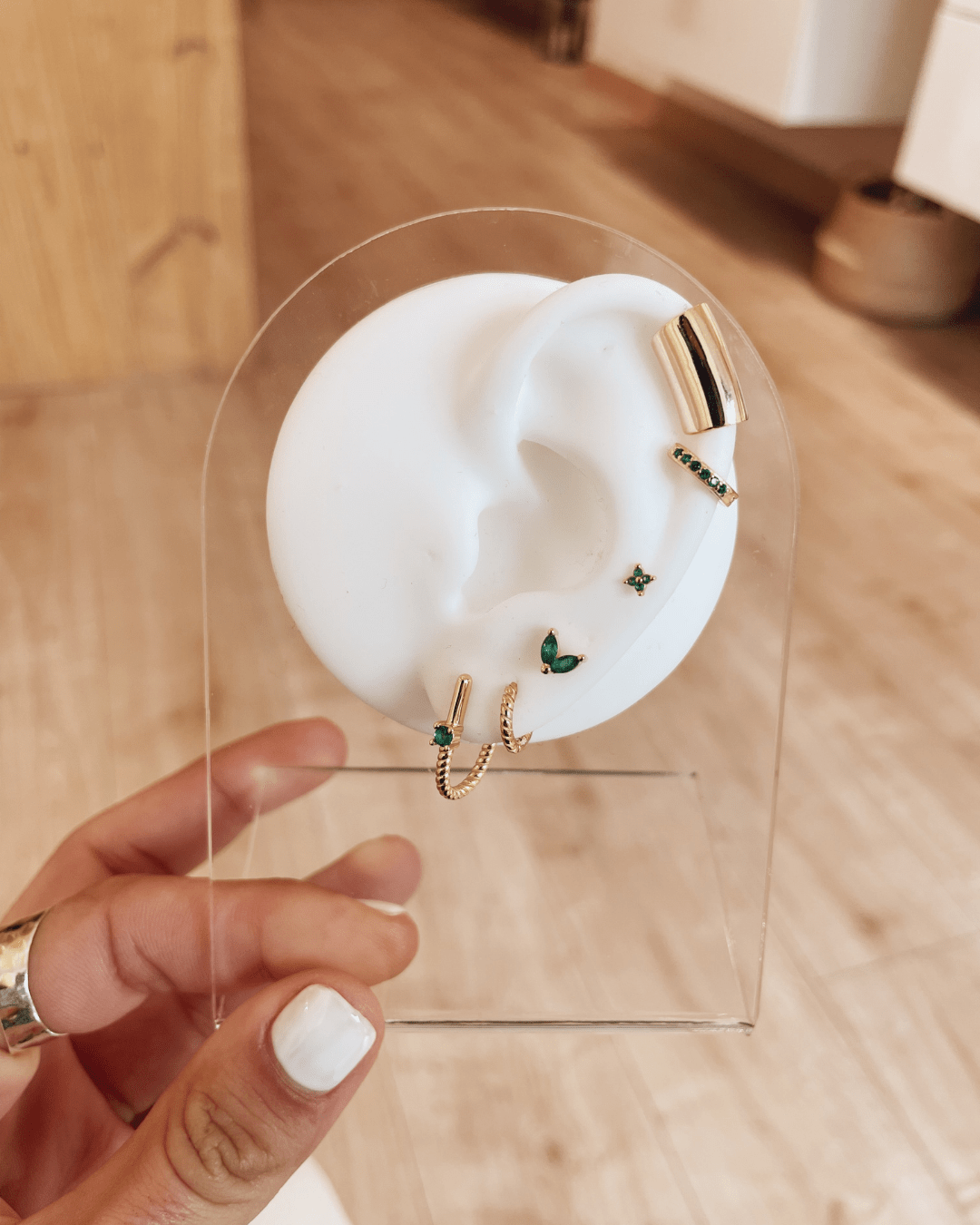 PENDIENTESheylovePendiente mini half flower | heylove