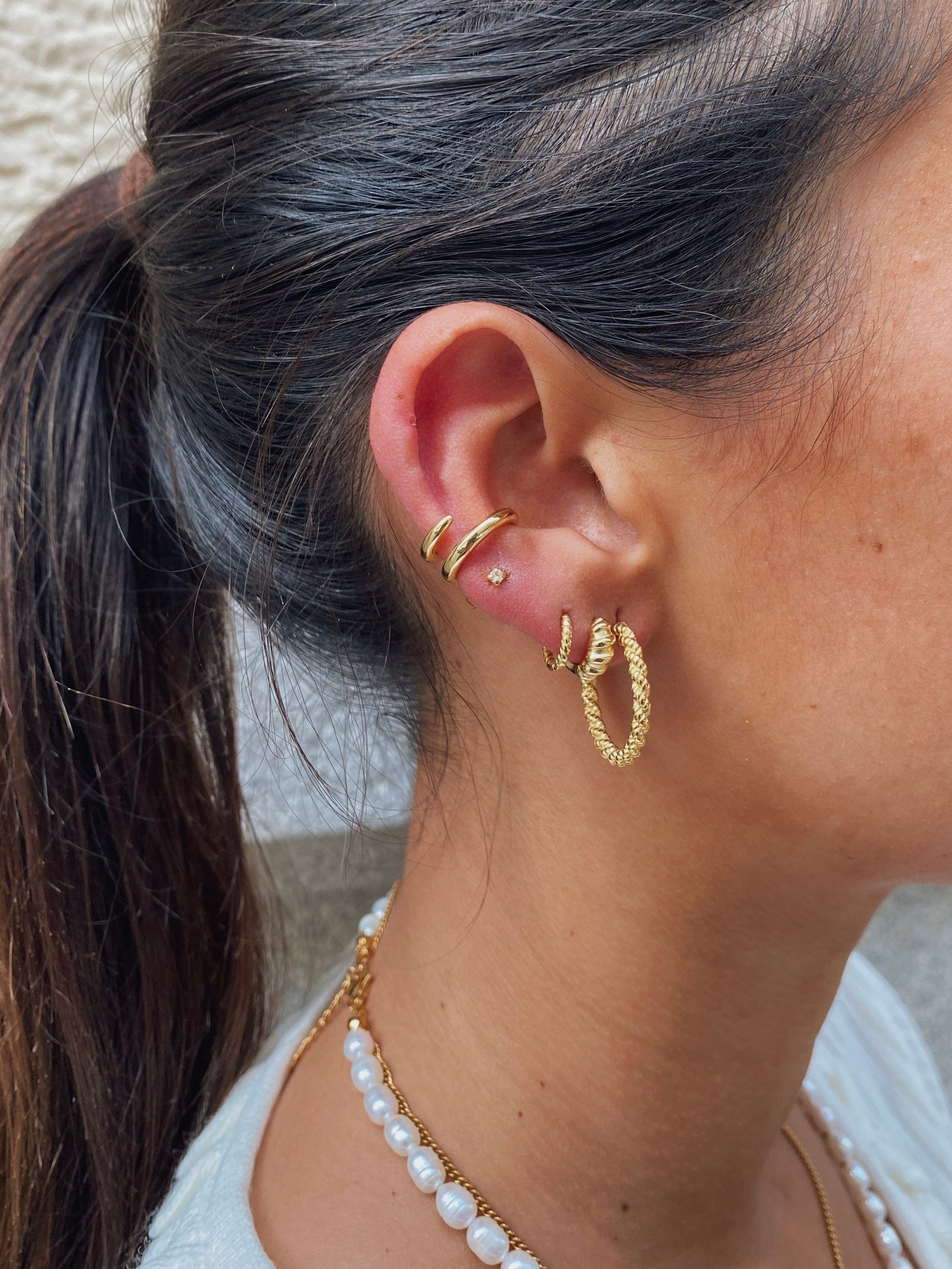 PENDIENTESheylovePendientes mini desire hoops oro | heylove