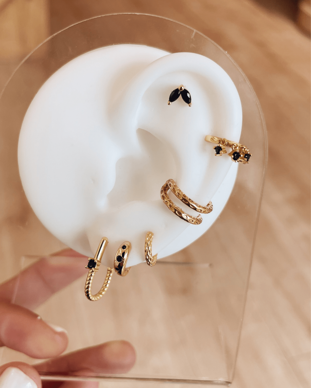 PENDIENTESheylovePENDIENTES ROUGH HOOPS 10 MM | HEYLOVE