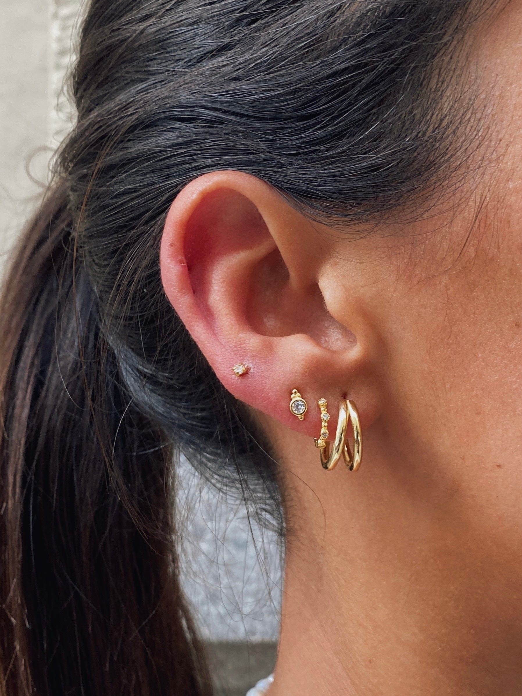PENDIENTESheylovePENDIENTES TWO ROADS HOOPS | HEYLOVE