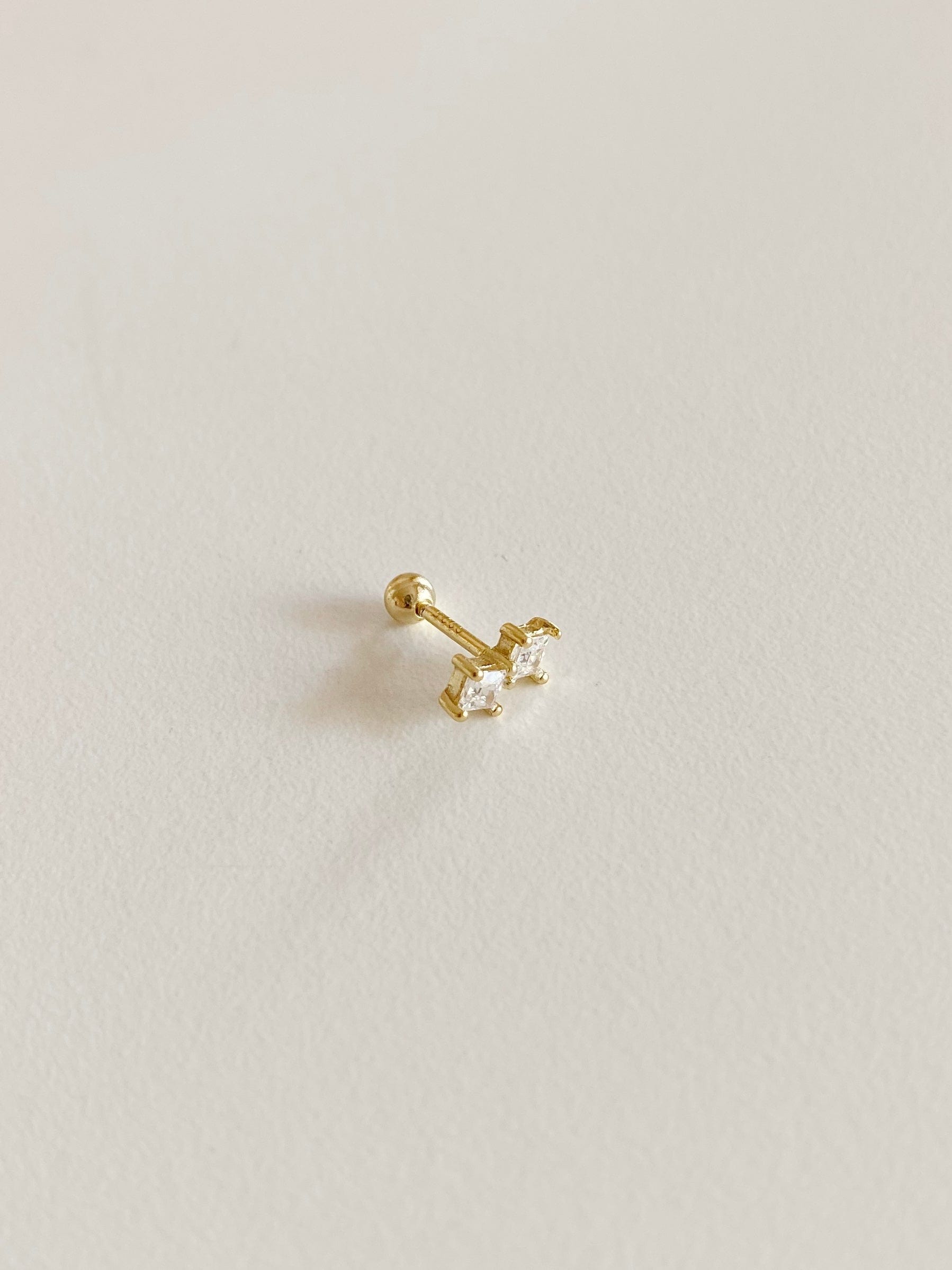 PENDIENTESheylovePiercing twins cz | heylove